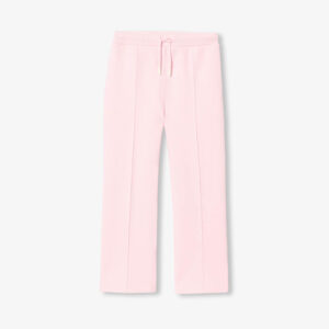 Girl piqué knit joggers