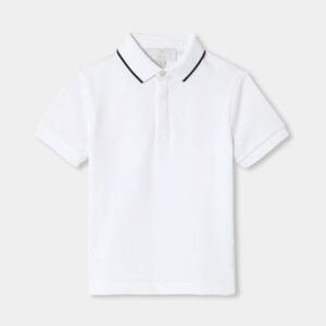 Boys' formal polo shirt