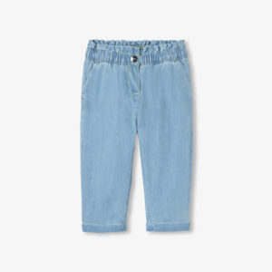 Baby girl chambray trousers