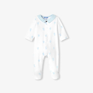 Baby pyjamas in interlock cotton