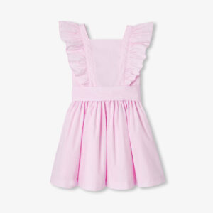 Girl poplin halter dress