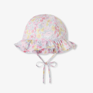 Baby girl hat in Liberty fabric