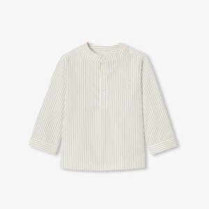 Baby boy striped cotton shirt