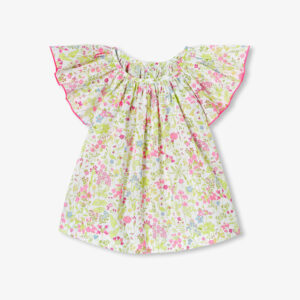 Baby girl blouse in Liberty fabric
