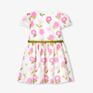 Girl floral print dress