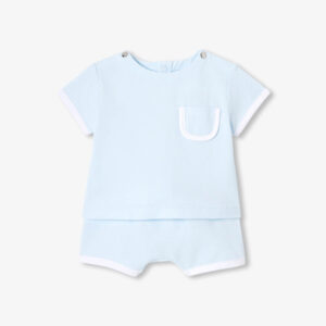 Baby cotton piqué set