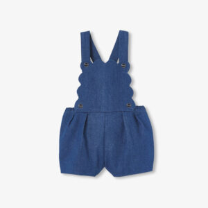 Baby girl denim dungarees