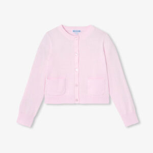 Girl cotton jersey cardigan