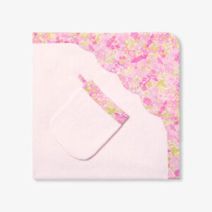 Terry cotton bath set