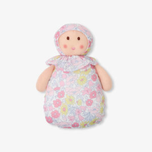 Josephine Liberty fabric rattle doll