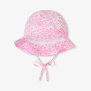 Baby girl hat in Liberty fabric