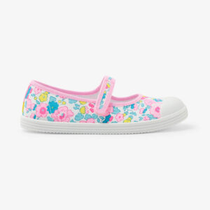 Girl Liberty fabric Mary Janes