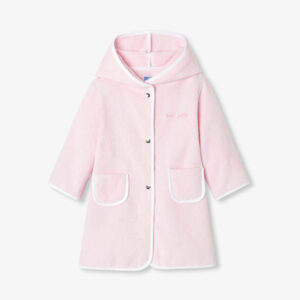 Baby girl terry cotton bathrobe