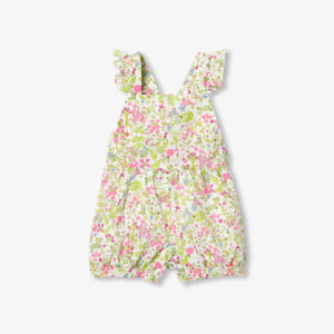 Baby girl jumpsuit in Liberty fabric