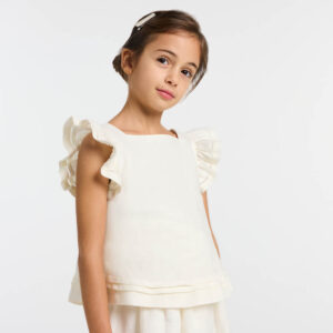 Girl linen top
