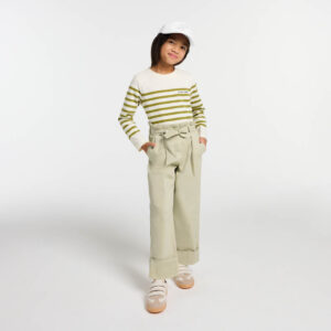 Girl lightweight twill trousers