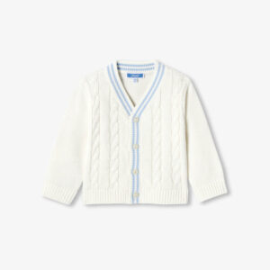 Baby boy cardigan in cotton
