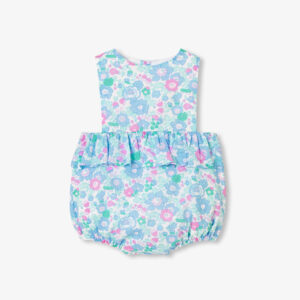 Baby girl romper in Liberty fabric