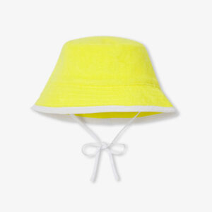 Baby girl terry cotton bucket hat