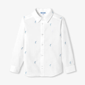 Printed Oxford shirt for boys