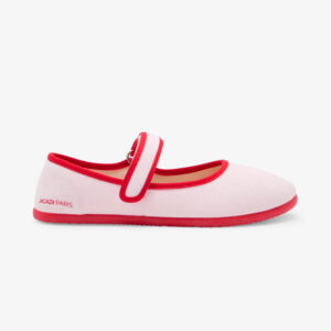 Girl ballerina-style slippers