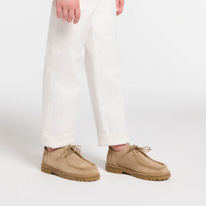 Boy split leather derbies