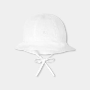 Baby boy linen hat