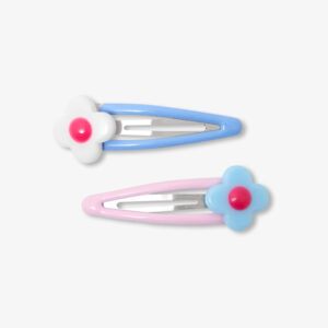 Girl pair of snap clips