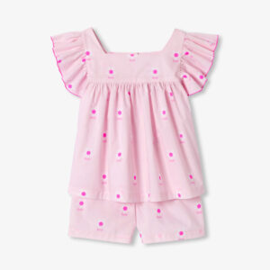 Girl poplin pyjama shorts