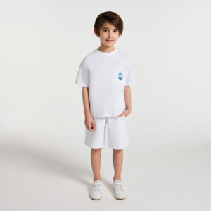 Boys' jersey Bermuda shorts