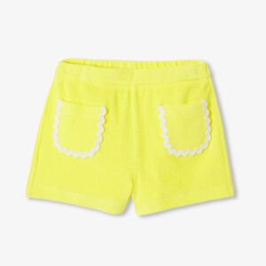 Girl French terry cloth shorts