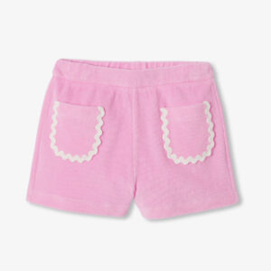 Girl French terry cloth shorts