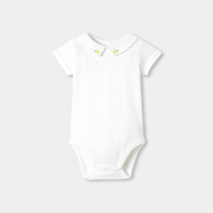 Baby boy interlock cotton bodysuit