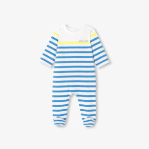 Baby boy striped jersey pyjamas