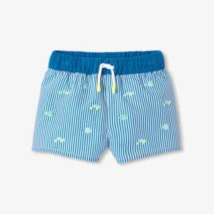 Embroidered baby swim shorts