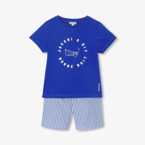 Cotton boys' short pajamas