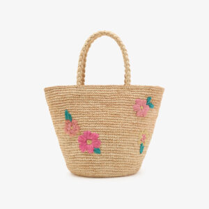 Girl raffia bag