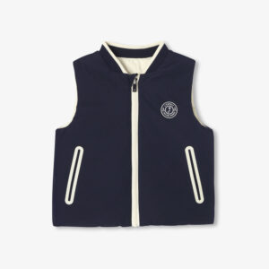 Baby boy reversible sleeveless padded jacket