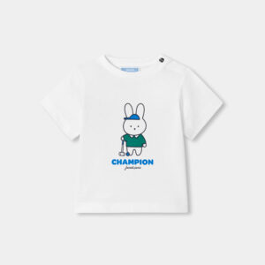 Baby boy short-sleeved cotton T-shirt