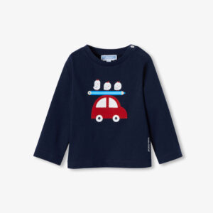 Baby boy long-sleeved cotton tee