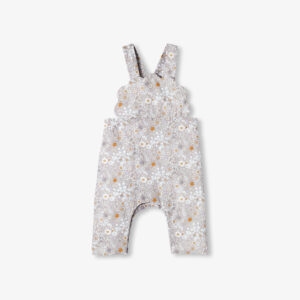 Baby girl Liberty fabric overalls