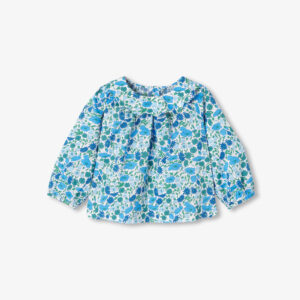 Baby girl blouse in Liberty fabric