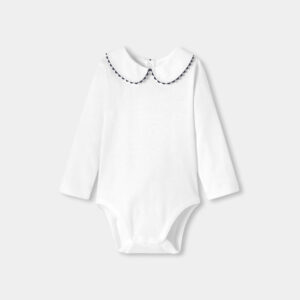 Baby girl Peter Pan collar bodysuit