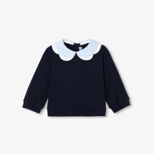 Baby girl fleece sweatshirt