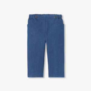 Baby girl cotton-lined jeans
