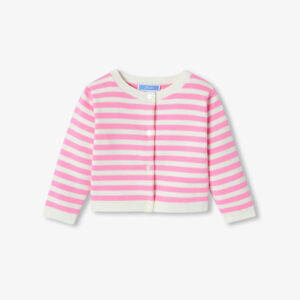 Baby girl striped cardigan