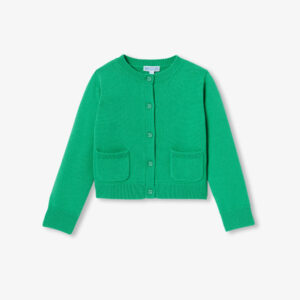 Girl wool blend cardigan
