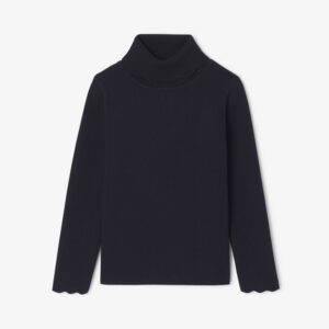 Girl turtleneck sweater