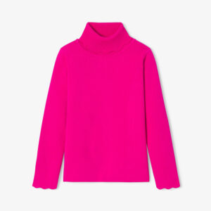 Girl turtleneck sweater