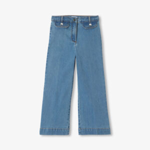 Girl wide-leg jeans